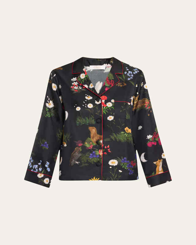 Fee Silk Twill Sleep Shirt